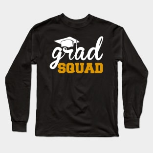 Graduation 2024 Squad Senior Class Of 2024 End School Year Long Sleeve T-Shirt